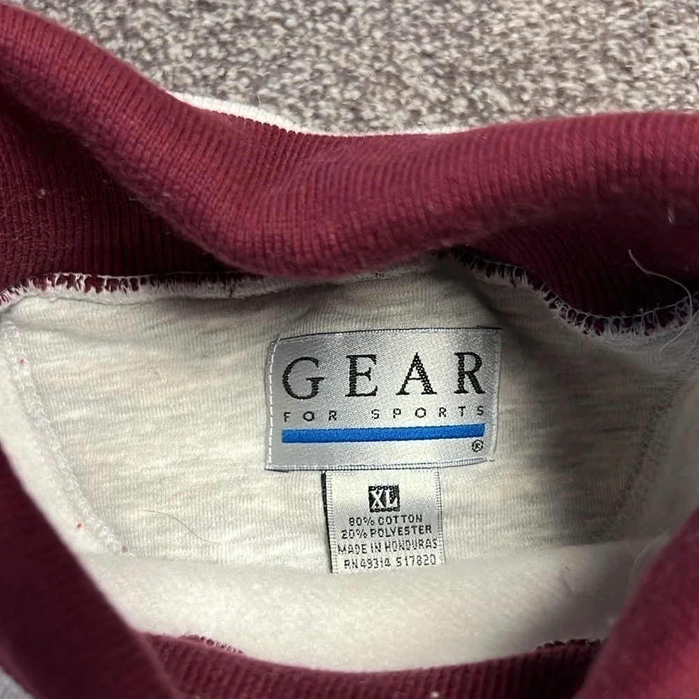 Vtg Sweatshirt Gear For Sport Mens XL Geilenkirchen Germany Crewneck Heavyweight